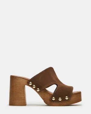 SUNKISSED BROWN SUEDE