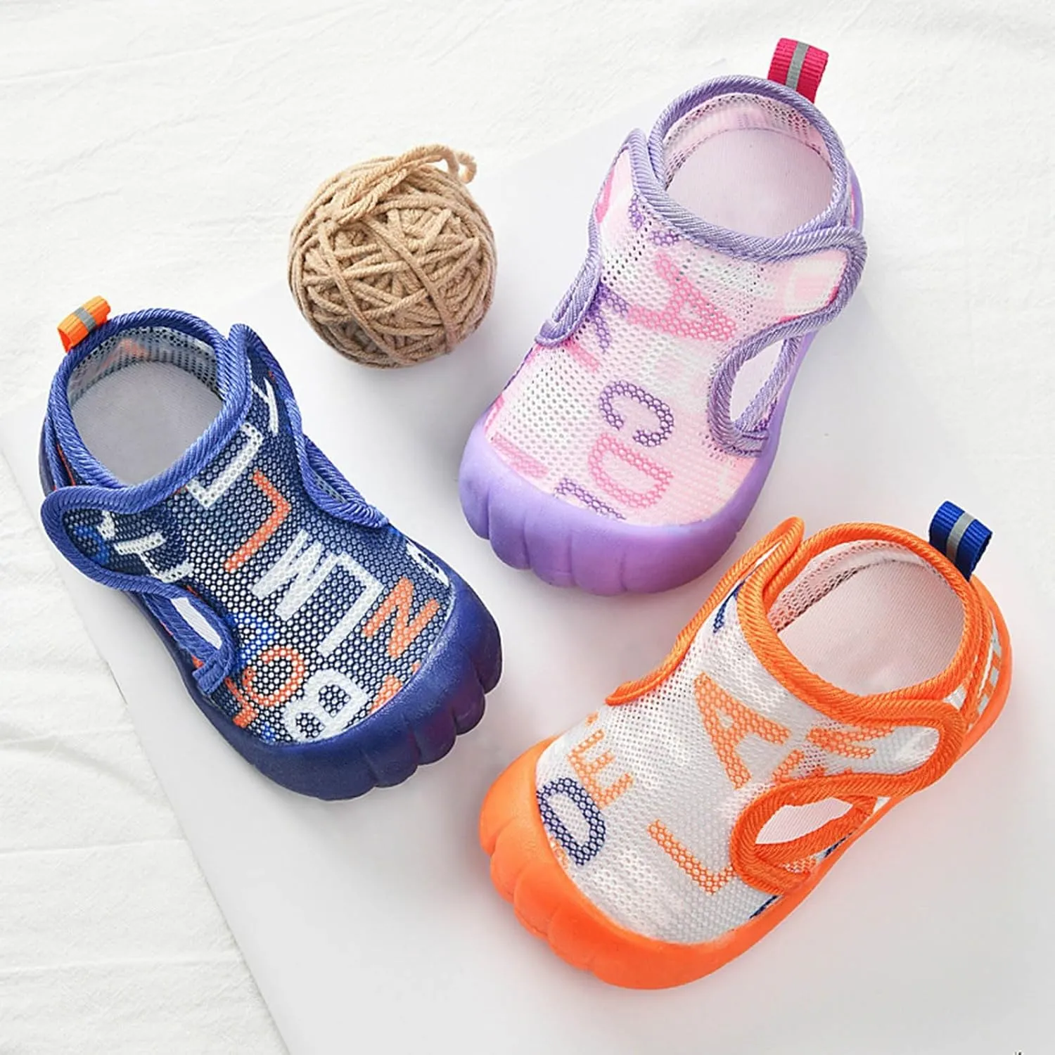 Toddler Water Shoes Barefoot Water Shoes for Kids Baby Wide Socks with Arch Support Breathable Baby Size 1 Girls