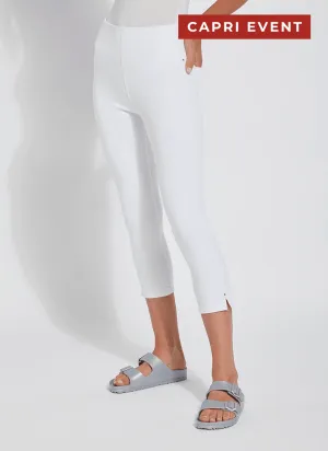 Toothpick Capri ("Cool"-ing Knit Denim 21.25" Inseam)