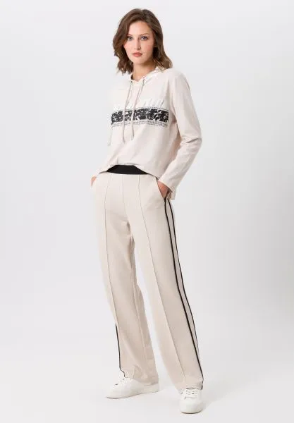 Tuzzi Beige/Black Contrast Trousers