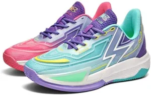 Unisex Basketball Shoes are Breathable Comfortable Non Slip Colorful Sports Training Shoes