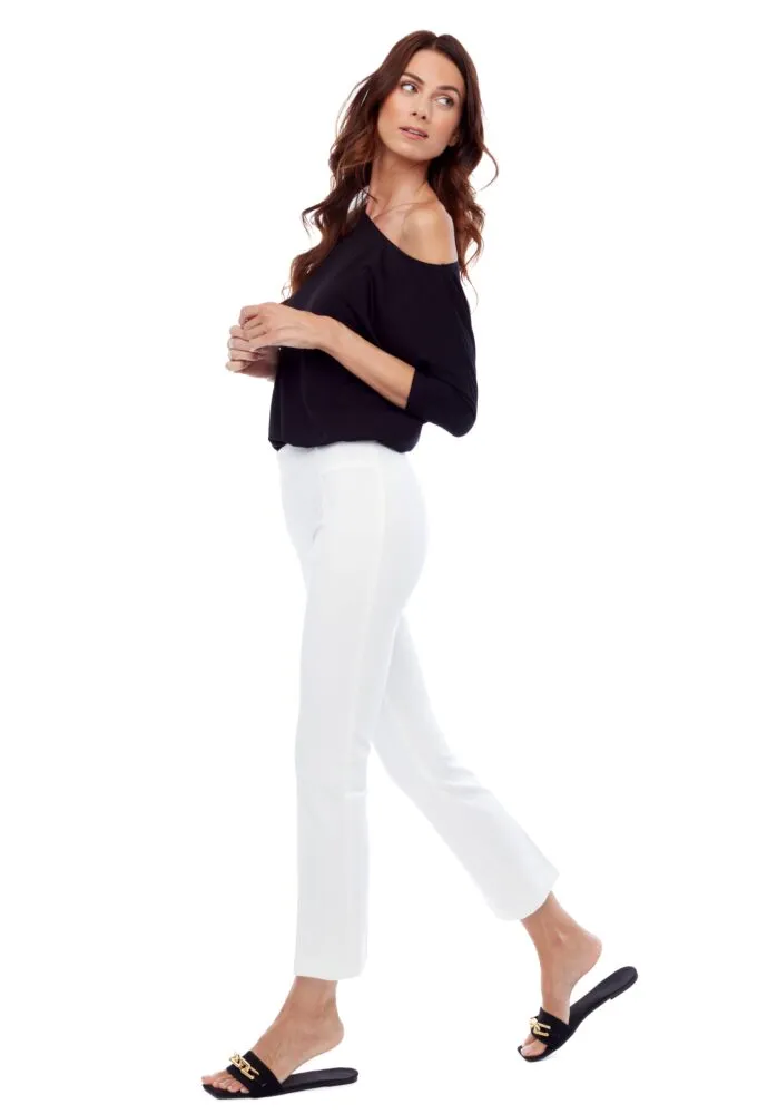 UP67790 Flared Crop 25 In Pant