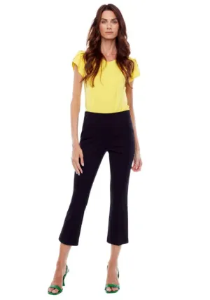 UP67790 Flared Crop 25 In Pant