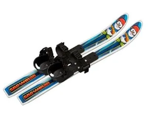 Whitewoods Snowman 70cm Cross Country Backyard Ski Set, Ages 2-4, No Poles