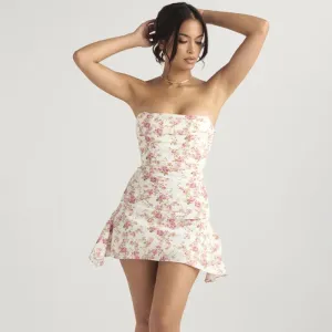 Women's Backless Strapless Dress