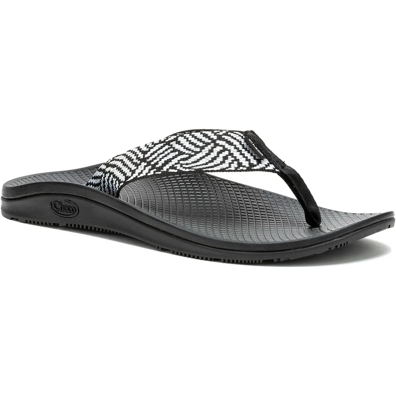 Women's Classic Flip Sandal - Everley Black White