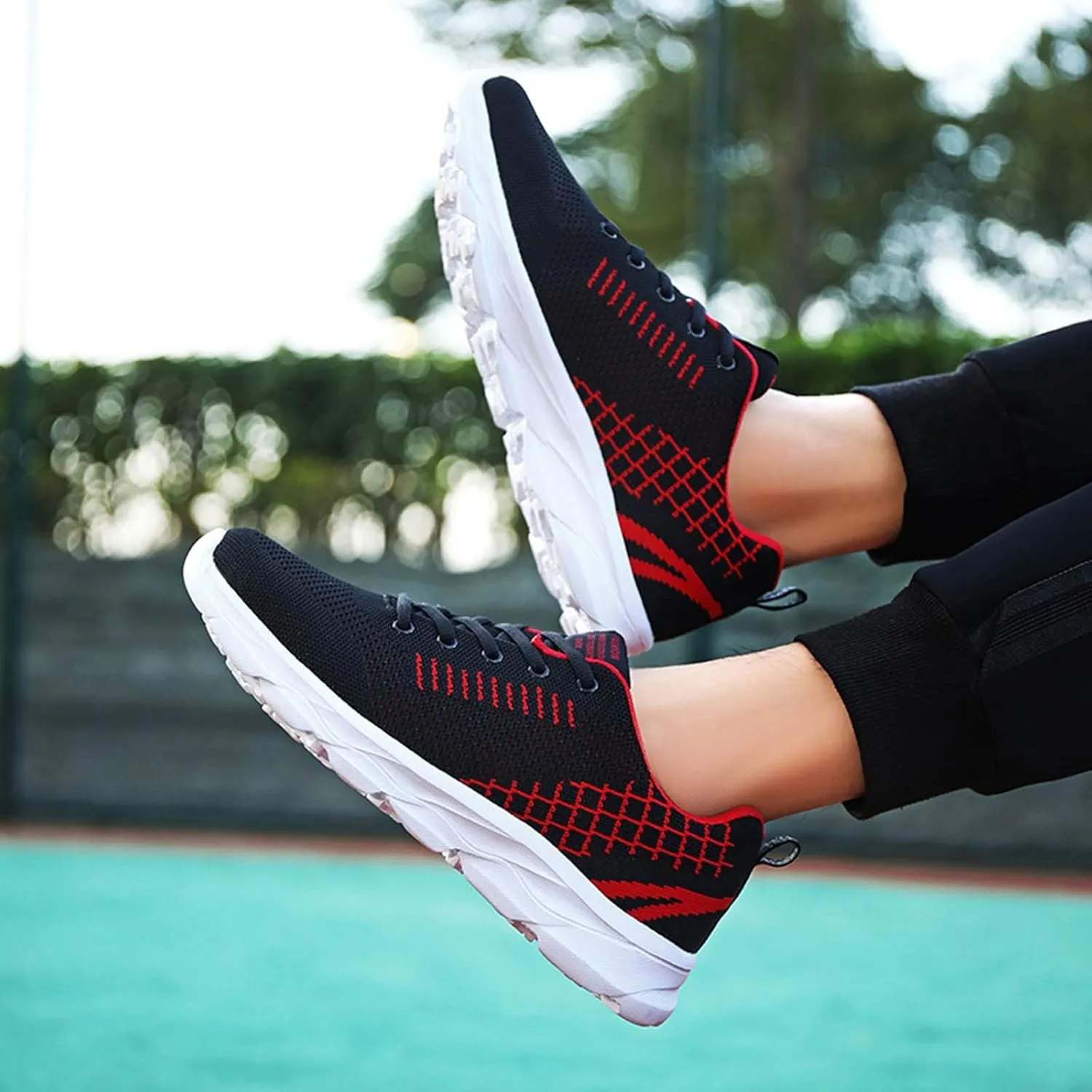 Women's Comfortable Walking Running Tennis Shoes Lace Up Non Slip Work Shoes Women Wide Shoes Dressy Casual Women Shoes Sneakers Slip On Tennis Shoe Cross Trainer Shoe