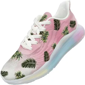 Womens Lightweight Running Walking Shoes Lace Up Breathable Air Cushion Non Slip Workout Sneakers SizeUS 6-11
