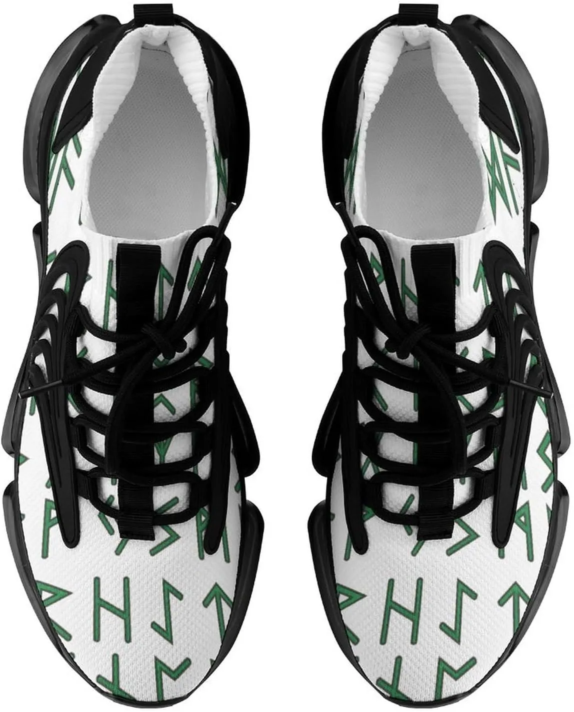 Womens Men's Viking Fashion Sneakers Non Slip Breathable Running Shoes Lightweight Gym Workout Shoes