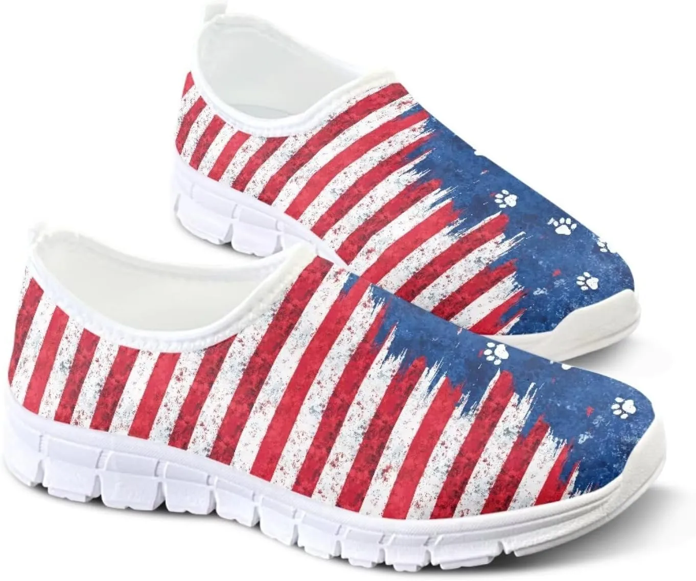 Women's Sneakers Casual Slip on Loafers Running Shoes Walking Footwear