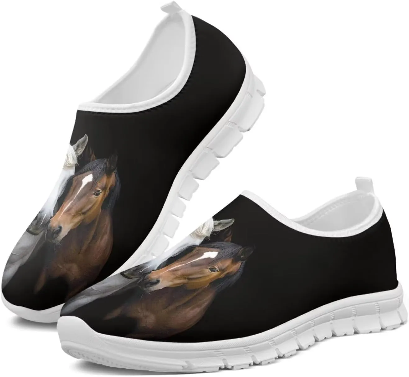 Womens Walking Shoes Slip on Loafers Tennis Shoes Casual Mesh Running Sneakers