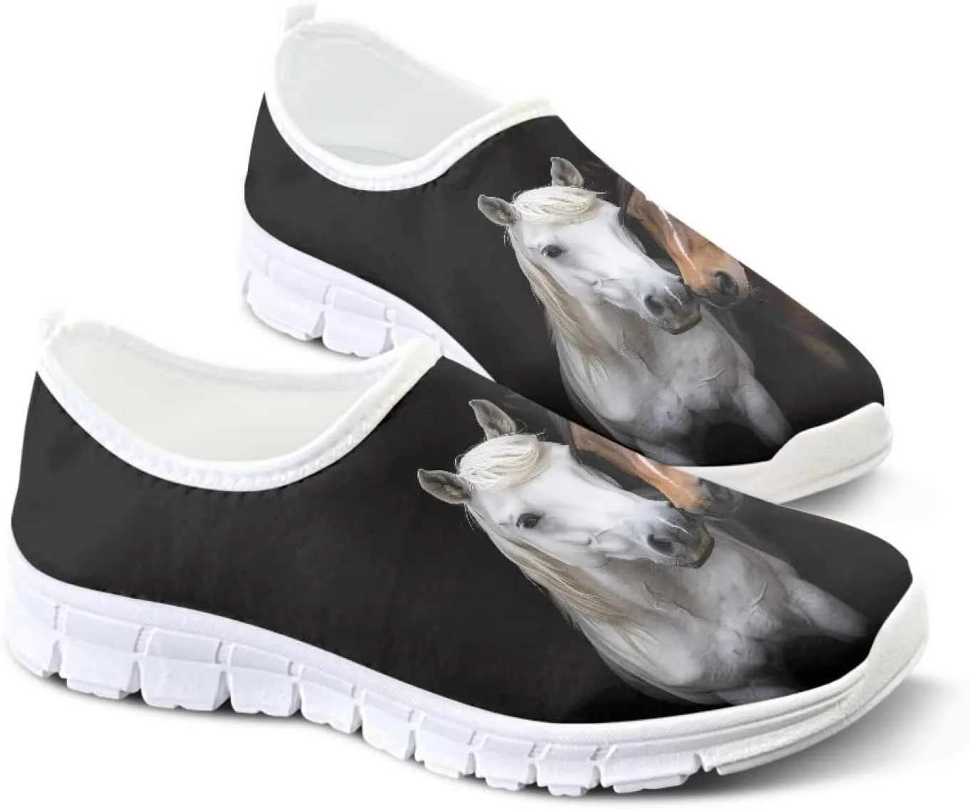 Womens Walking Shoes Slip on Loafers Tennis Shoes Casual Mesh Running Sneakers