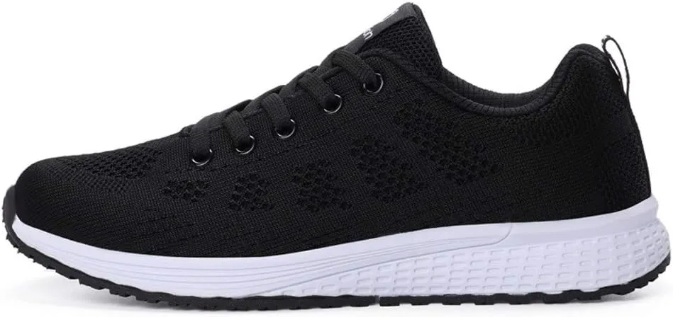Womens White Tennis Shoes Leather Sneakers Casual Walking Shoes for Women White Running Shoes Womens Slip On Loafers Work Sneakers for Women