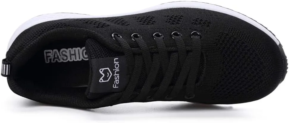 Womens White Tennis Shoes Leather Sneakers Casual Walking Shoes for Women White Running Shoes Womens Slip On Loafers Work Sneakers for Women