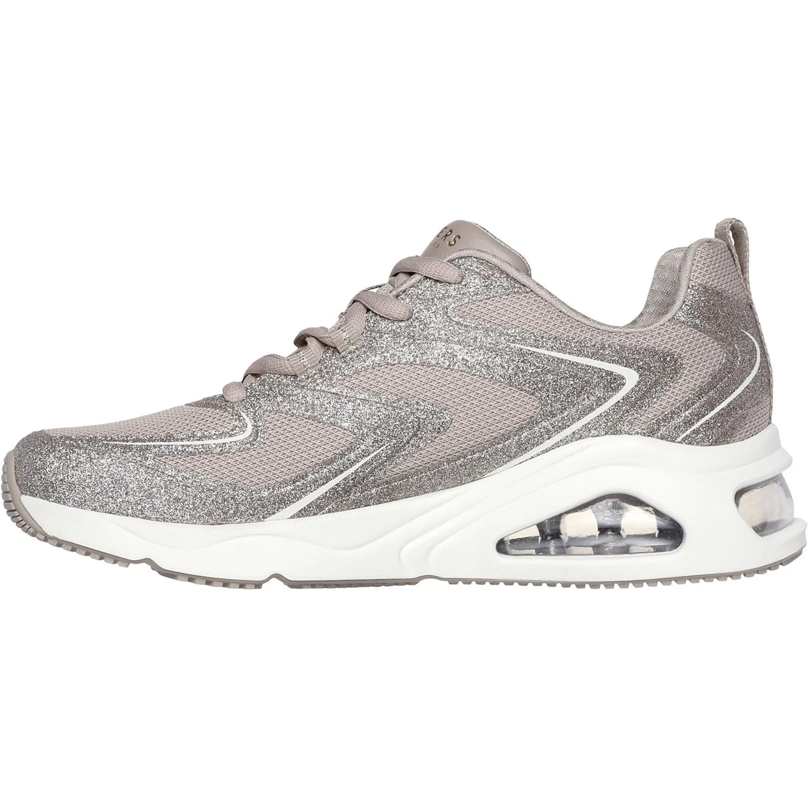 Women's Wide Fit Skechers Tres-Air Uno Glit Airy Sneakers