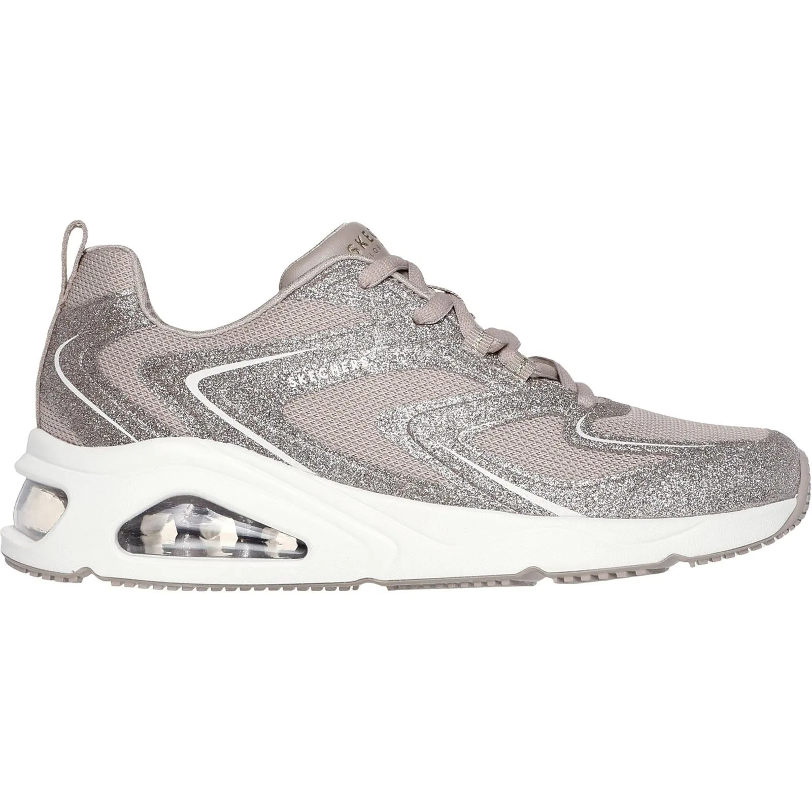Women's Wide Fit Skechers Tres-Air Uno Glit Airy Sneakers