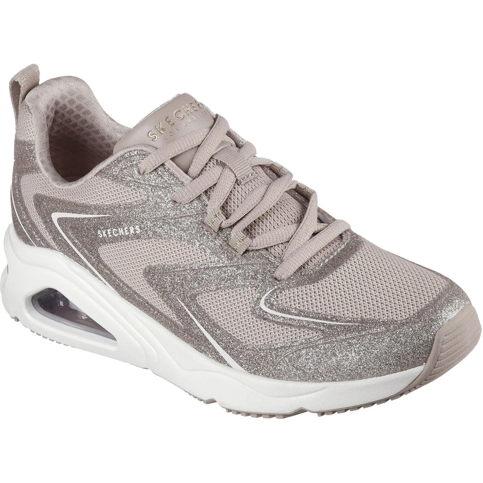 Women's Wide Fit Skechers Tres-Air Uno Glit Airy Sneakers